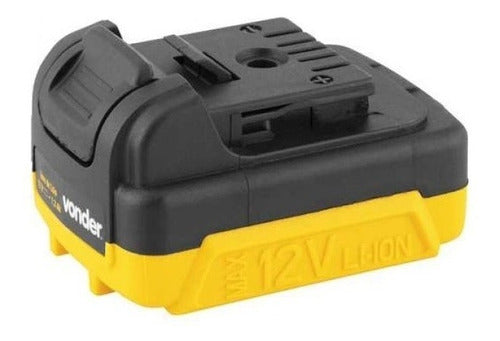 Parafusadeira Furadeira Pfv120 Bateria 12v Bivolt Vonder